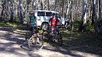 10-Heidi & Ryan at the start of their ride into Cowombat Flat